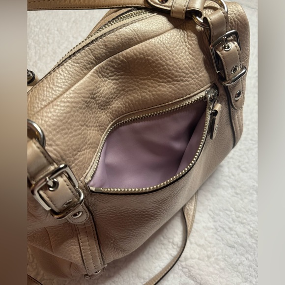 EUC GORGEOUS COACH large leather bag with handles and shoulder strap - Picture 7 of 13